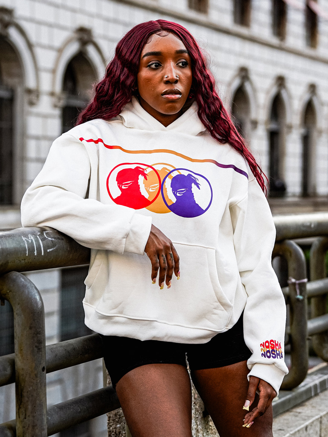 Nosha Boxy Hoodie #001