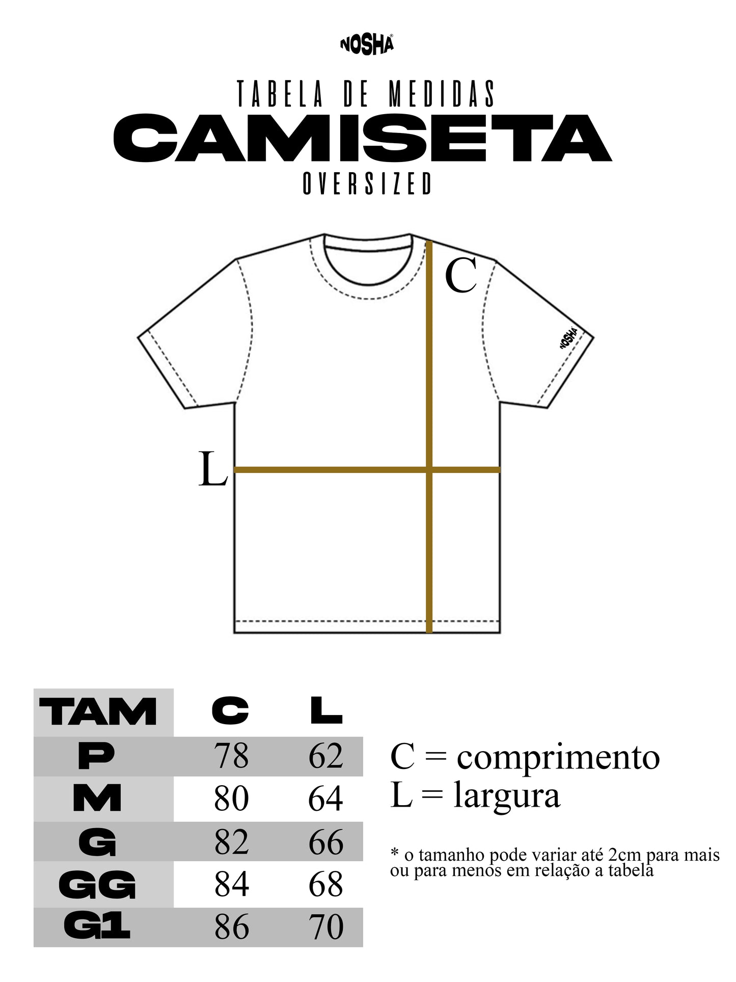 Camiseta Oversized "Dois A" Off-White