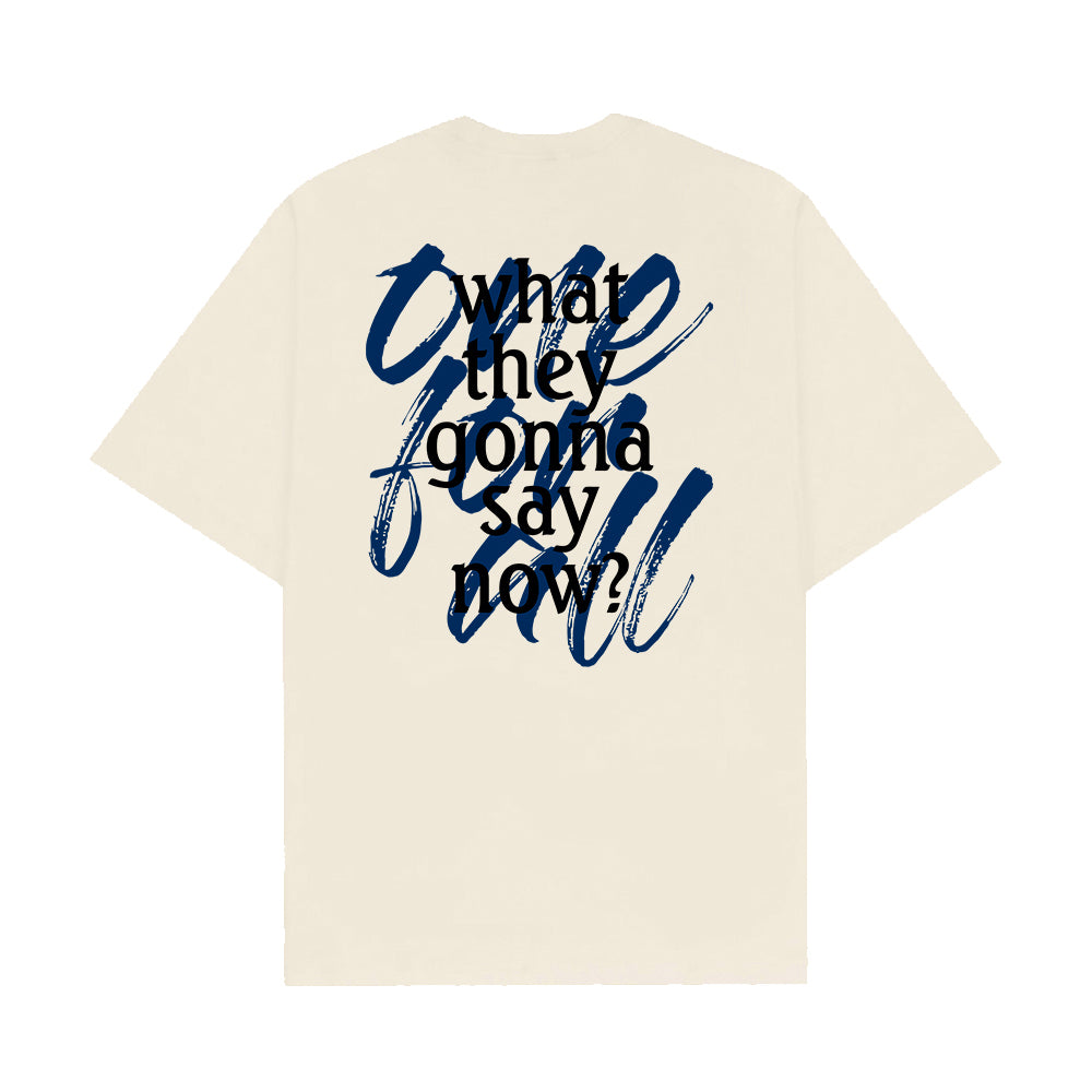 Camiseta Oversized "WTGSN?" Los 3X Mosqueteiros