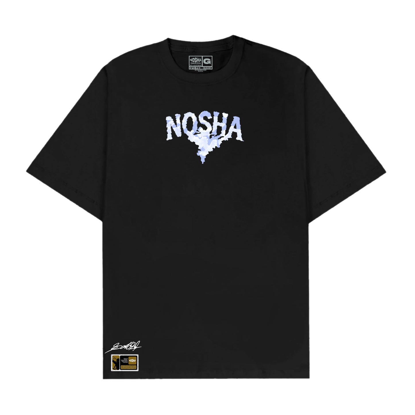 Camiseta Oversized "VEEZEE" Preta