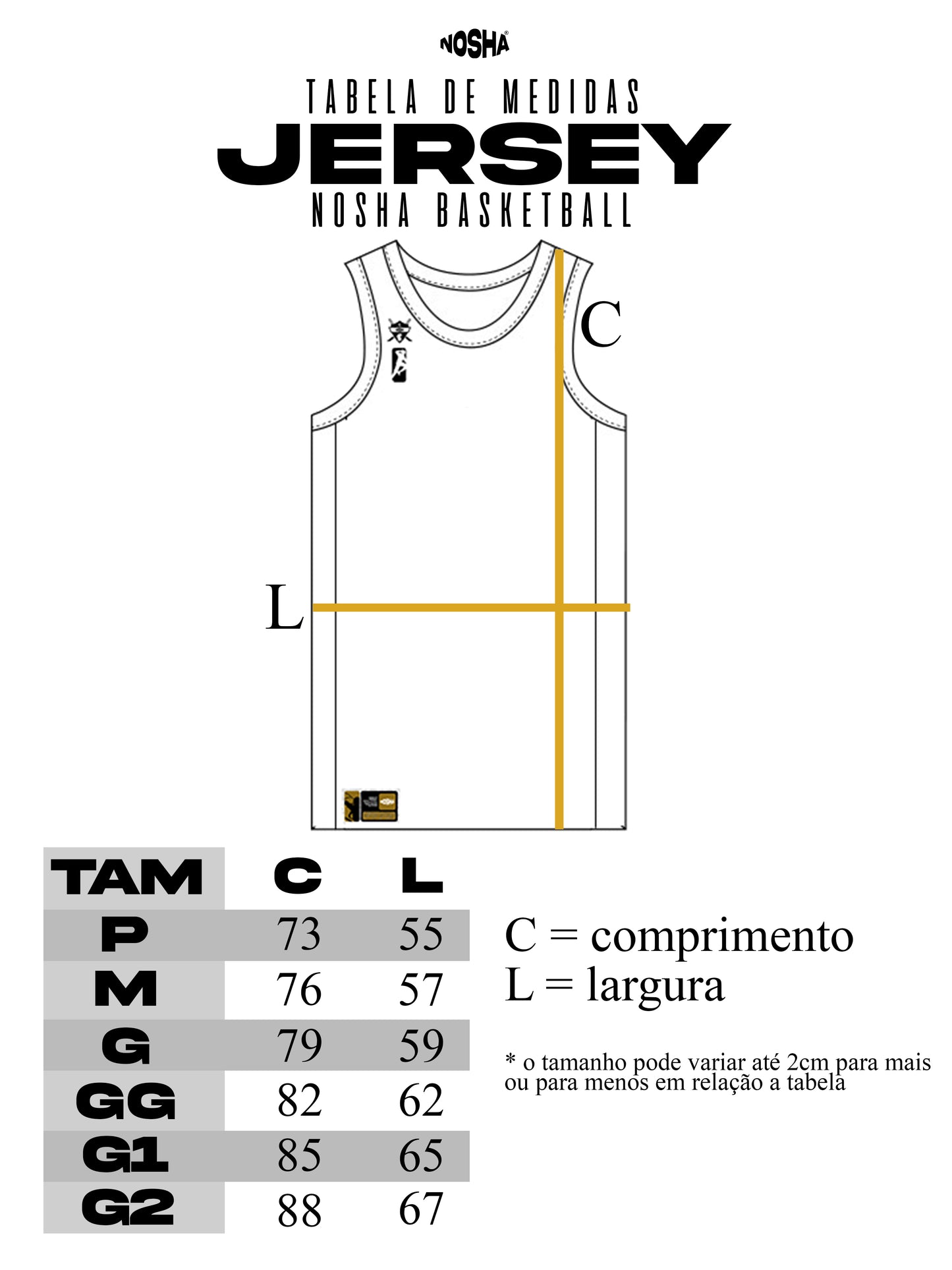 Basketball Jersey "Bola ao Alto x Nosha"