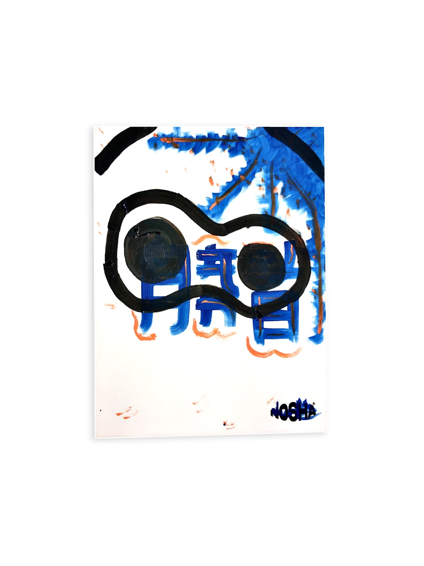 Quadro "Blue Tears" | 勝者 #002 + Certificado de Originalidade