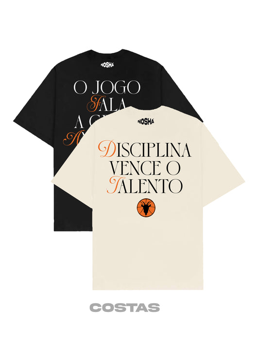 Kit 2 Camiseta Oversized GoatBR X Nosha
