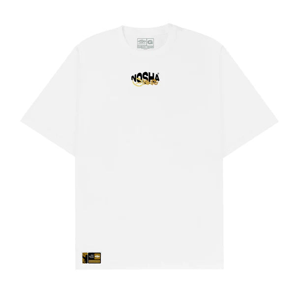 Camiseta Oversized "Nosha Gang" Branca