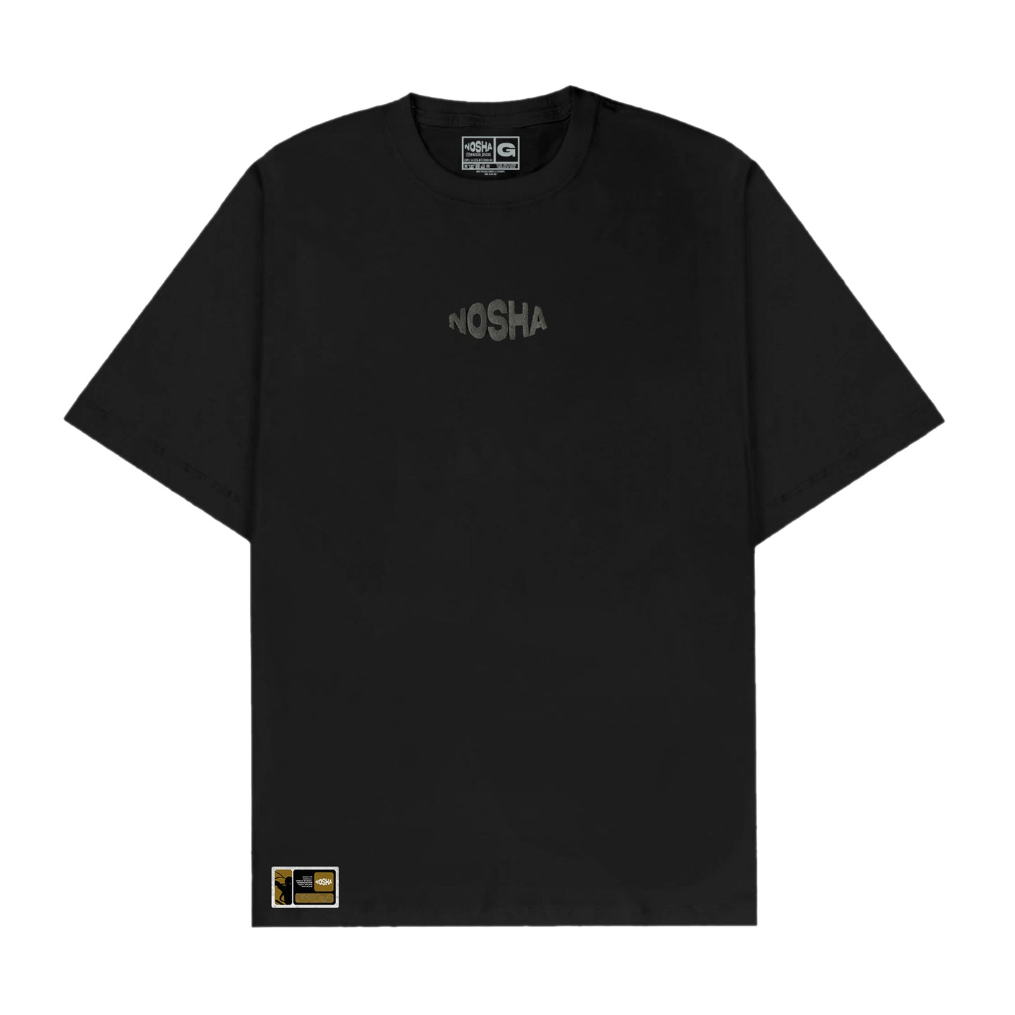 Camiseta  Oversized "Blackout" Nosha