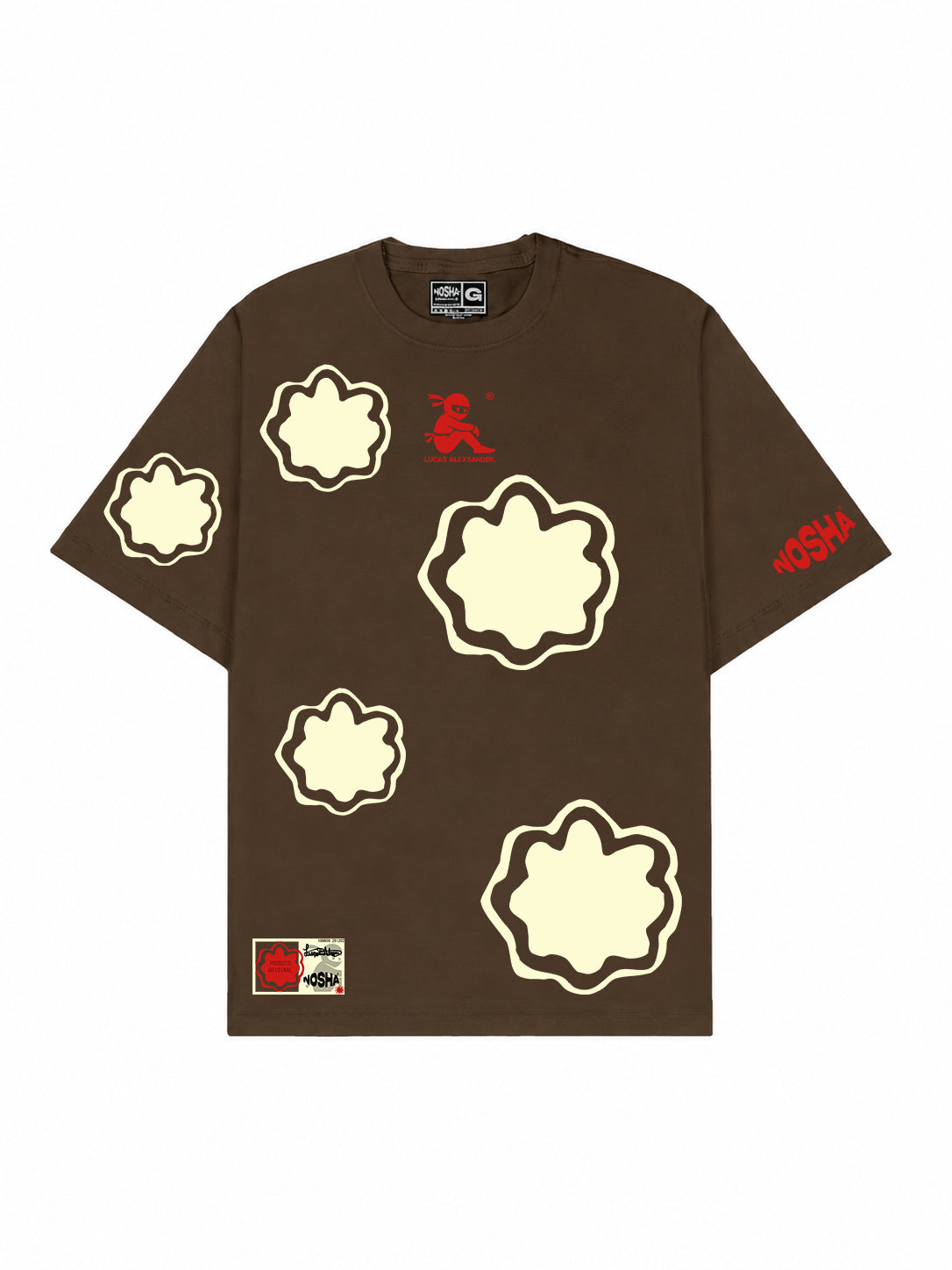 Oversized "Chocolate & Cream"