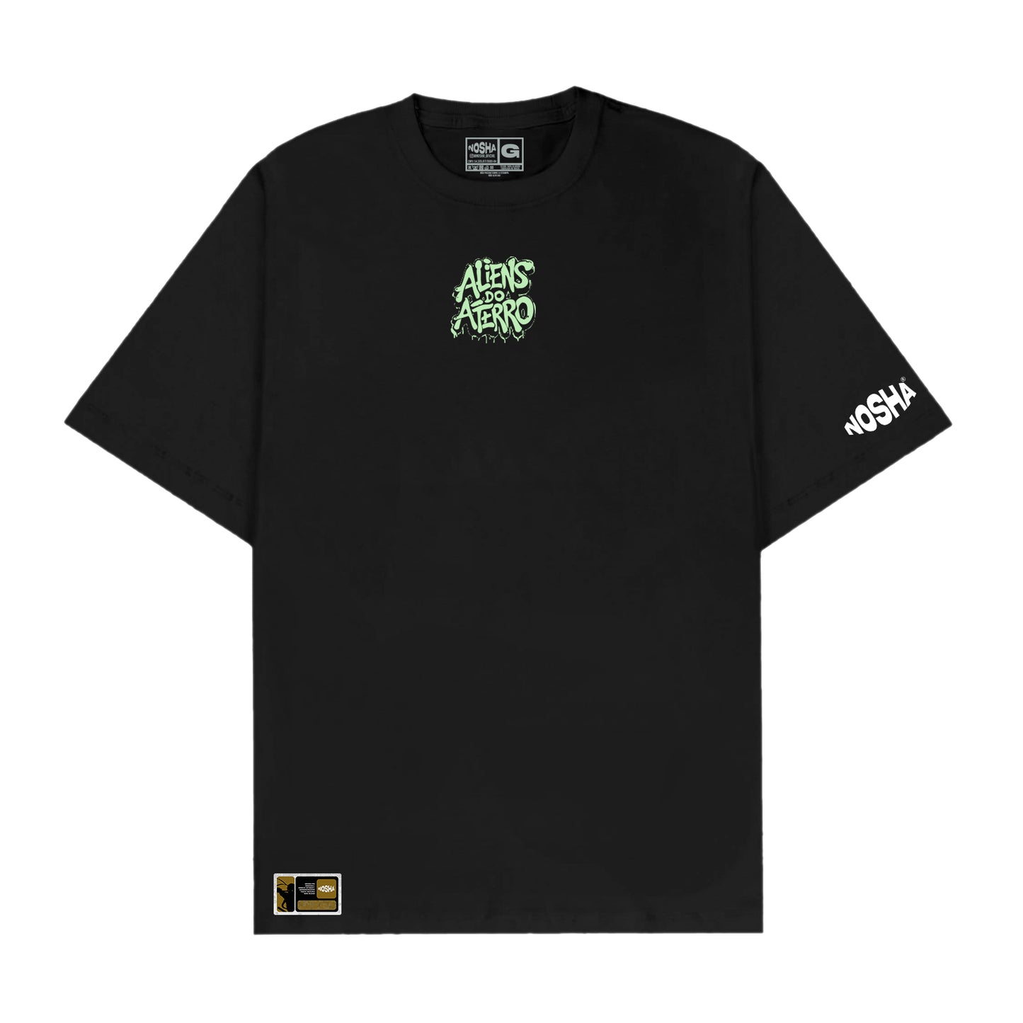 Camiseta Oversized "Aliens do Aterro"