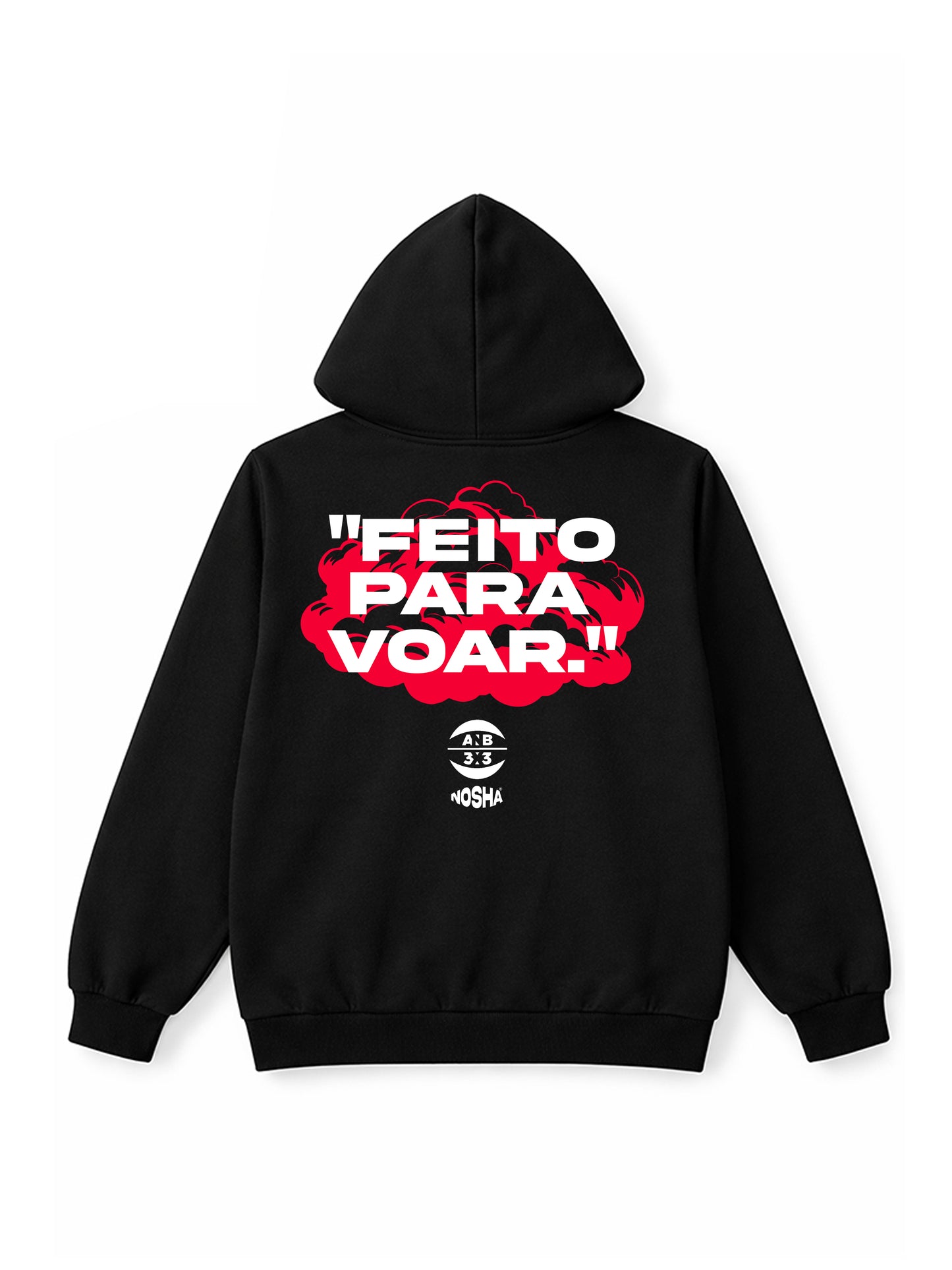 Moletom "Feito Para Voar" ANB X Nosha