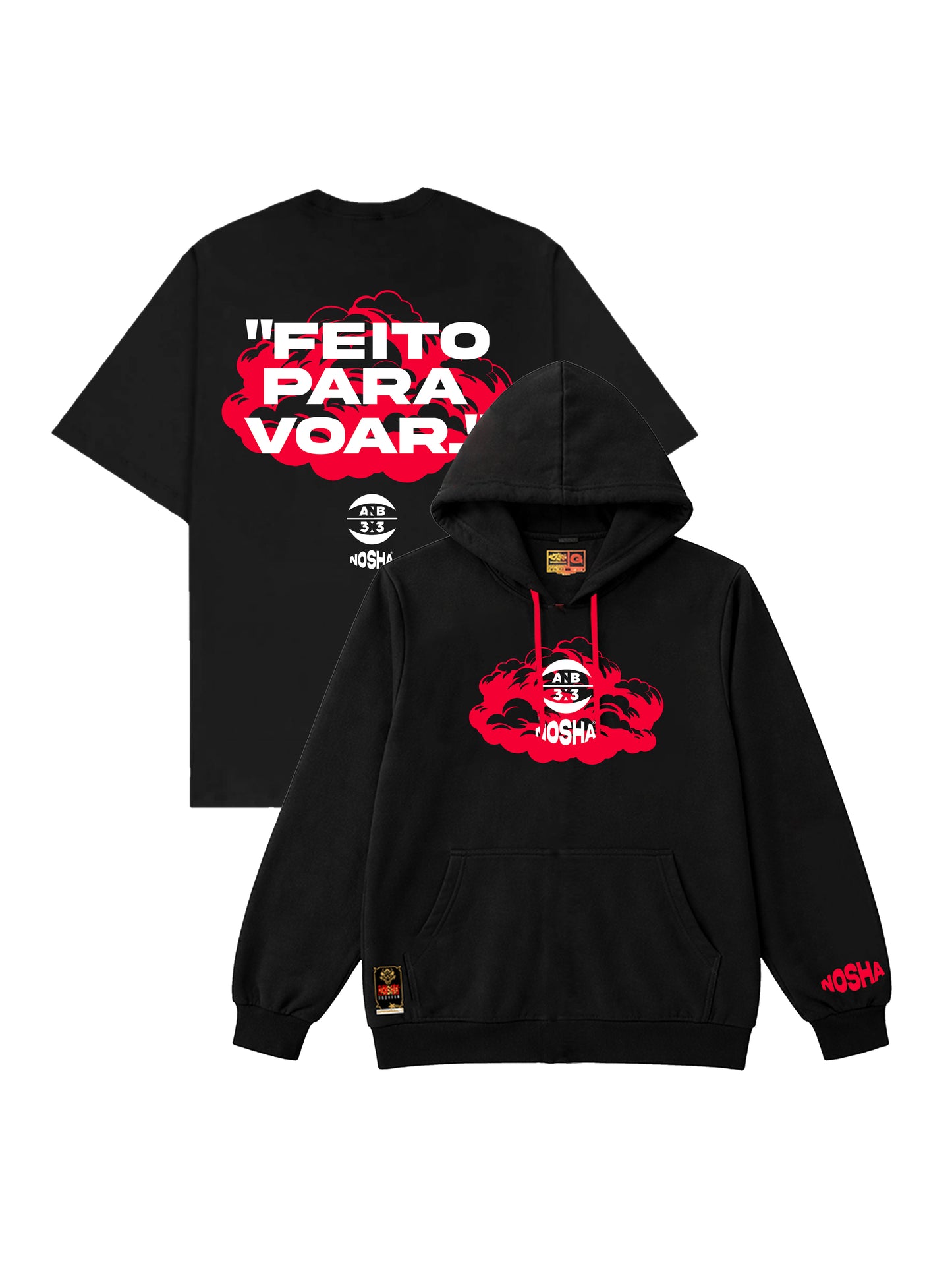 Kit "Feito Para Voar" ANB X Nosha
