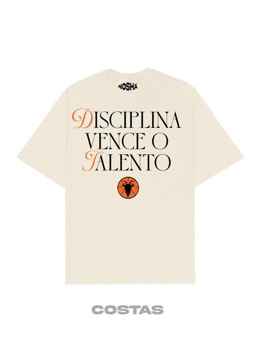 Camiseta Oversized "Disciplina" GoatBR X Nosha