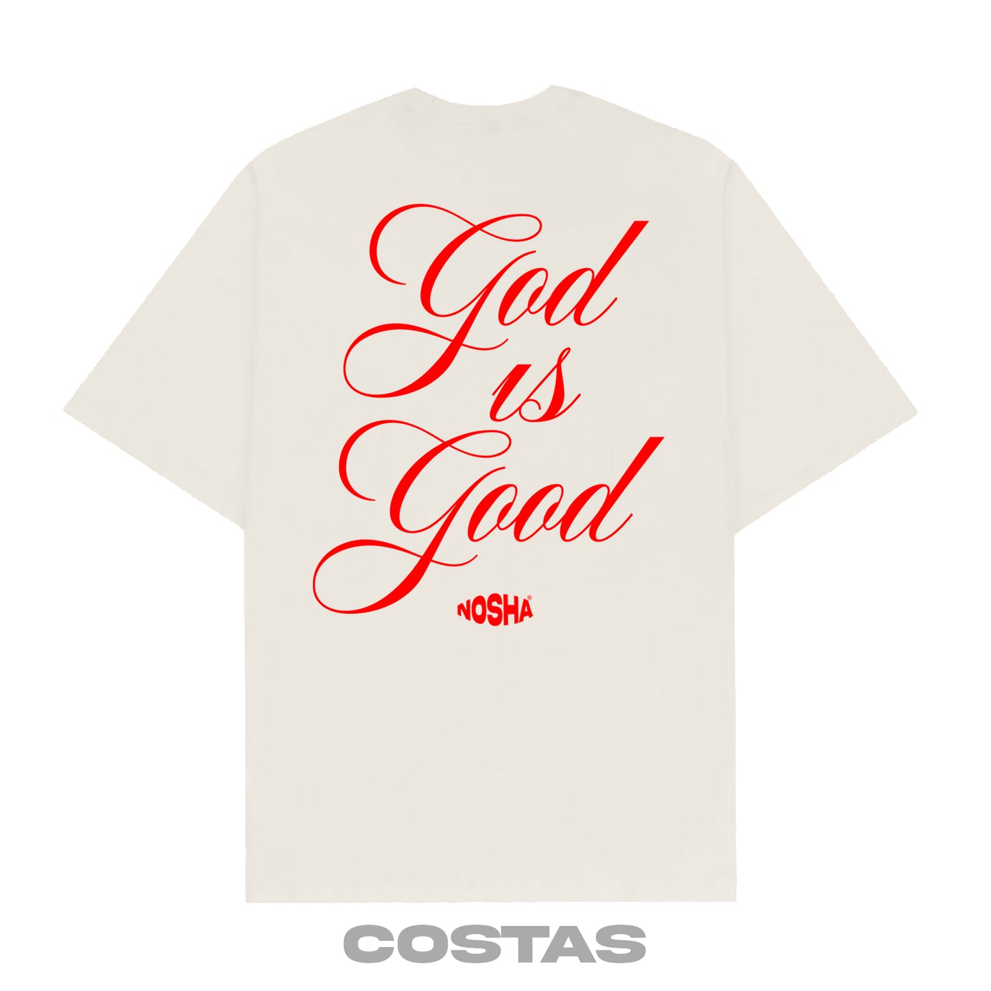 Camiseta Oversized Robiz7 "God is Good"