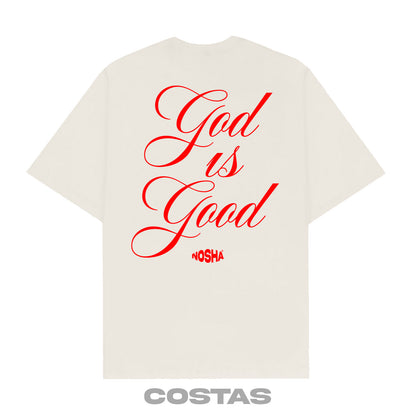 Camiseta Oversized Robiz7 "God is Good"