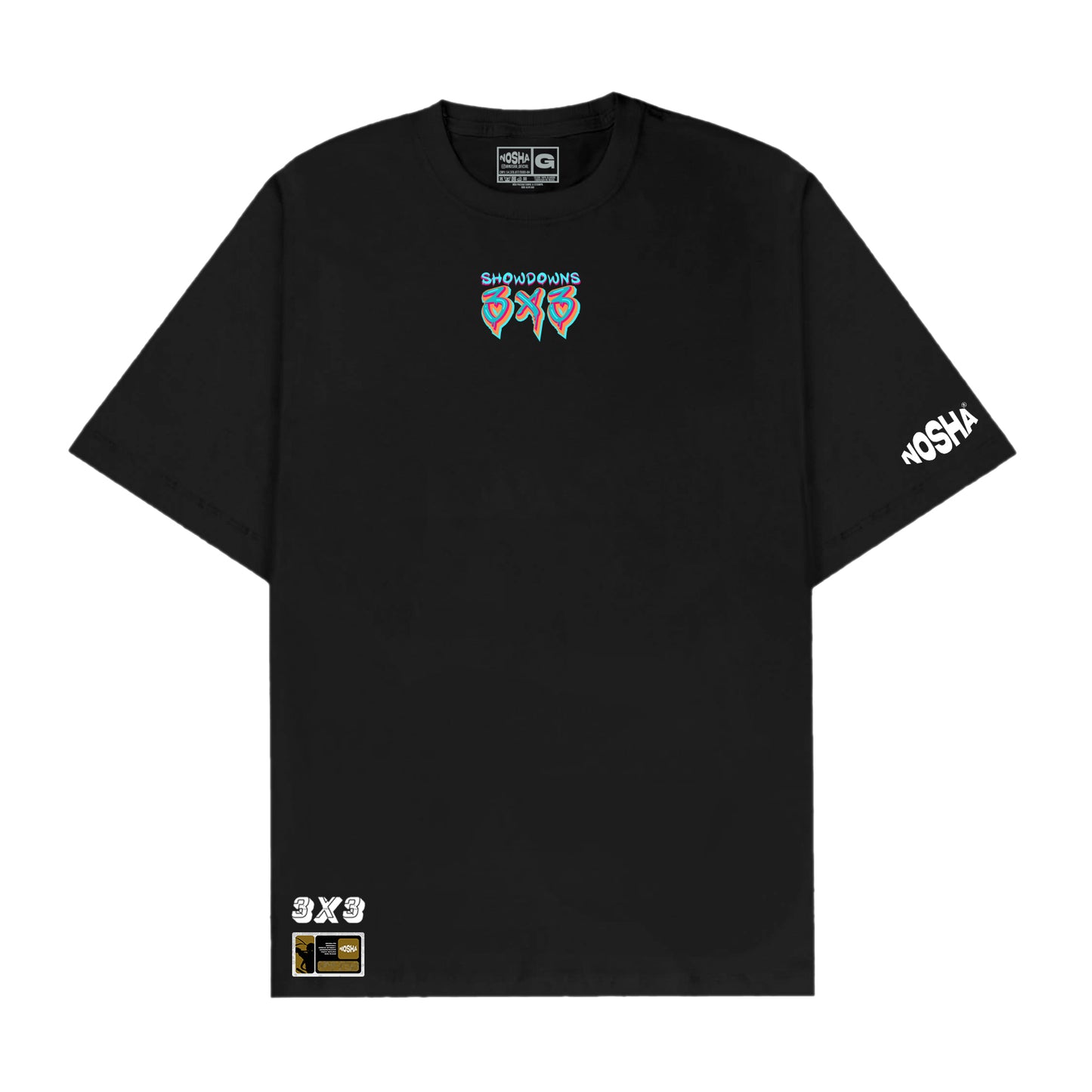 Camiseta Oversized "Showdowns 3X3"