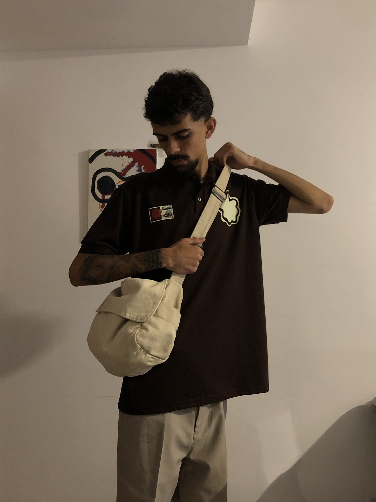 Polo "Chocolate & Cream"