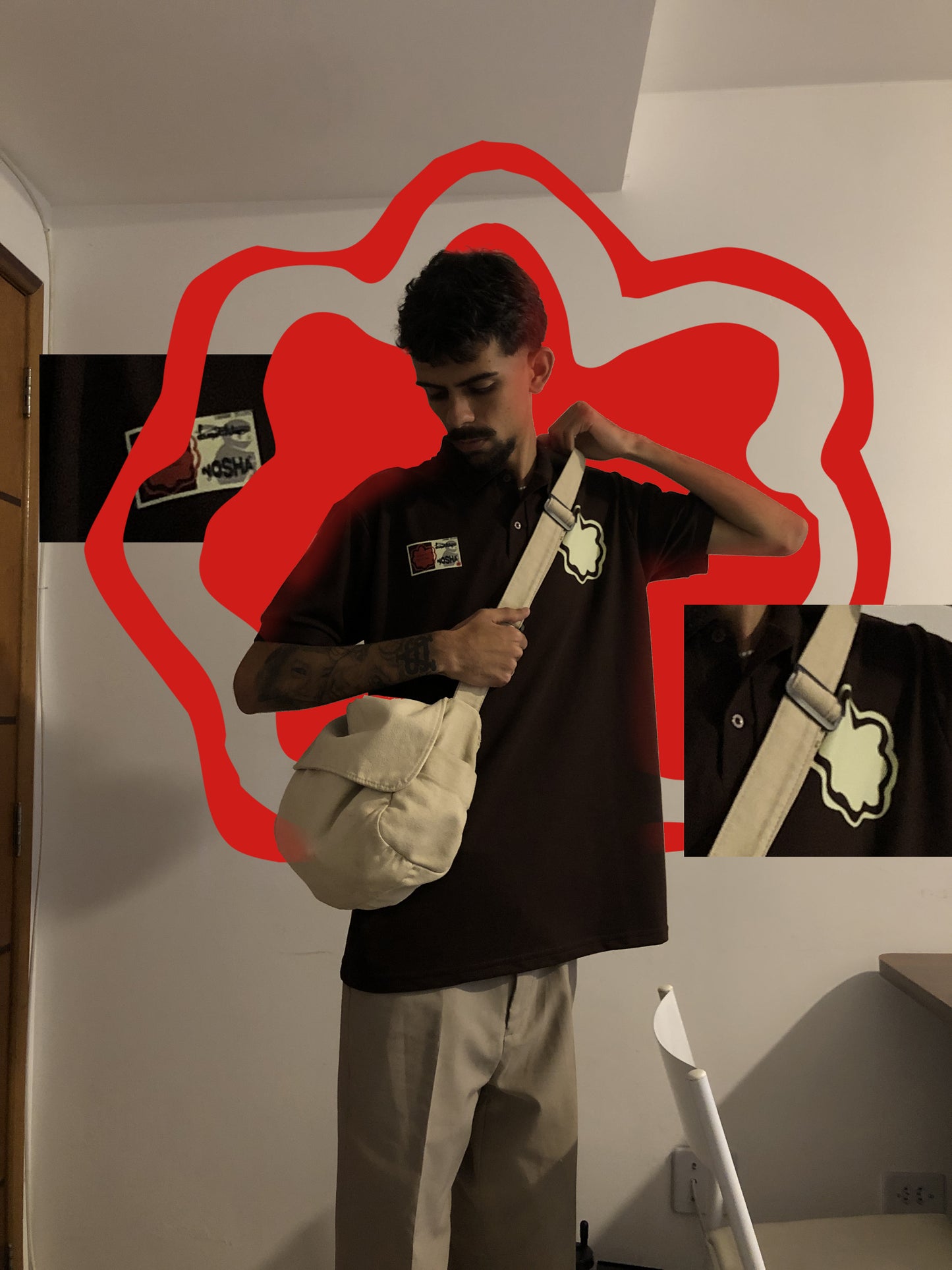 Polo "Chocolate & Cream"